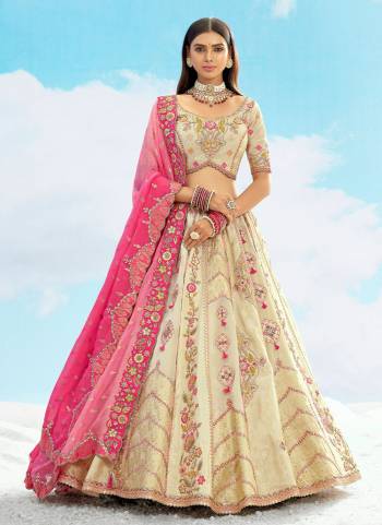 For A Designer Look,Grab These Lehenga Choli in Fine Colored.These Lehenga And Blouse Are Fabricated On Silk Pair With Georgette Dupatta.Its Beautified With Wevon Butty Designer With Sequance Embroidery,Stone, Cut Work.