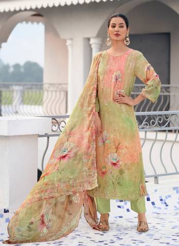 Garb These Party Wear Suit in Fine Colored Pair With Bottom And Dupatta.These Top Are Georgette And Dupatta Are Fabricated On Georgette Pair With Dull Santoon Bottom.Its Beautified With Designer Digital Printed, Embroidery Work.