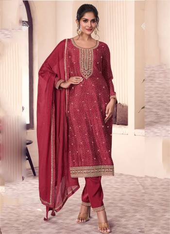 Attractive These Party Wear Suit in Fine Colored Pair With Bottom And Dupatta.These Top Are Chinon And Dupatta Are Fabricated On Chinon Pair With Santoon Bottom.Its Beautified With Designer Digital Printed, Embroidery Work.
