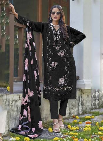 Looking These Designer Suit in Fine Colored Pair With Bottom And Dupatta.These Top Are Faux Georgette And Dupatta Are Fabricated On Chiffon Pair With Santoon Bottom.Its Beautified With Santoon Inner.Its Beautified With Heavy Designer Embroidery Work With Printed Dupatta.