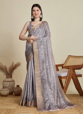 Looking This Party Wear Saree Paired With Blouse.This Saree And Blouse Are Cotton Based Fabric With Wevon Border,Butti Designer With Printed. Buy This Pretty Saree Now.