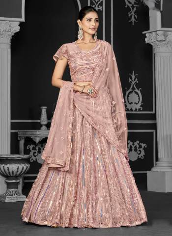 A Designer Look,Grab These  Lehenga Choli in Fine Colored.These Lehenga And Blouse Are Net And Dupatta Are Fabricated On Net.Its Beautified With Heavy Designer Embroidery Work.