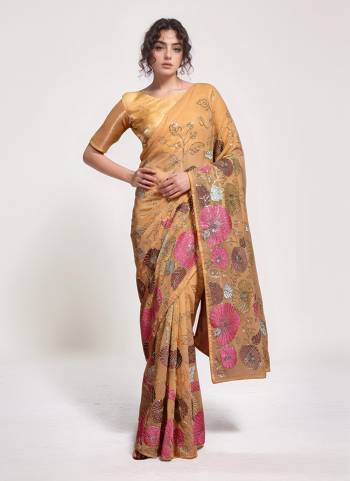 Garb These Party Wear Saree in Fine Colored.These Saree Are Georgette And Blouse is Banglori Fabricated.Its Beautified With Designer Thread,Sequance Embroidery Work.