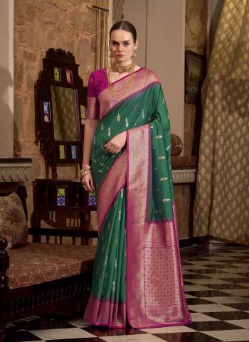 Looking These Party Wear Saree in Fine Colored.These Saree Are Soft Silk And Blouse is Fabricated On Soft Silk.Its Beautified With Wevon Jari Designer.