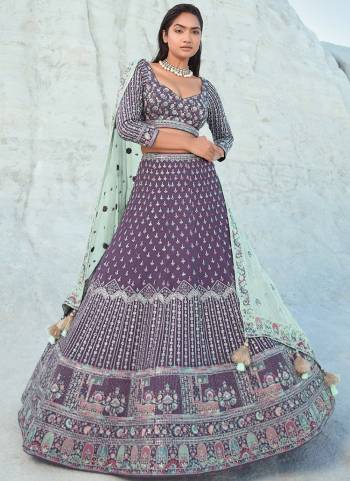 For A Designer Look,Grab These Lehenga Choli in Fine Colored.These Lehenga And Choli Are Fabricated On Georgette Pair With Organza Dupatta.Its Beautified With Designer Thread,Sequance Embroidery Work.