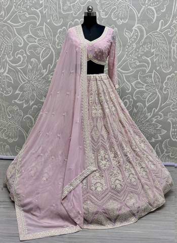 For A Fancy Designer Look,Grab These Lehenga Choli With Dupatta in Fine Colored.These Lehenga And Choli Are Georgette And Dupatta Are Fabricated On Georgette Pair.Its Beautified With Heavy Fancy Designer Sequance Embroidery,Hand Work.