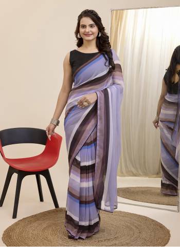 Garb These Party Wear Ready To Wear Saree in Fine Colored.These Saree Are Georgette And Blouse is Art Silk Fabricated.Its Beautified With Designer Printed.