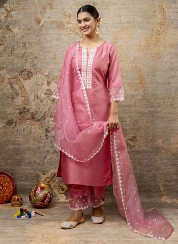 Garb These Beautiful Looking Party Wear Readymade Suits With Dupatta.These Suit is Fabricated On Top Are Silk Blend And Bottom Are Silk Blend And Organza Dupatta .Its Beautified With Designer Embroidery Work.
