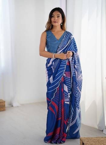 Attrective Looking These Party Wear Saree in Fine Colored.These Saree And Blouse is Chinon Fabricated.Its Beautified With Designer Digital Printed With Mirror Cut Work.
