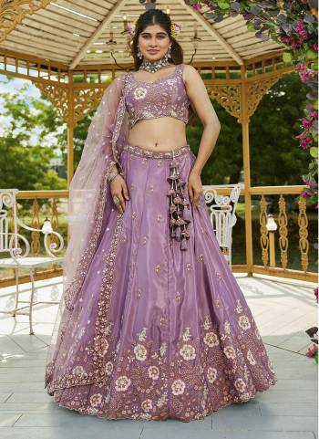 Attrective Looking This Party Wear Fine Color Fancy Heavy Designer Choli And Lahenga Fabriced On Satin And Dupatta Net In Fabricated Beautified With Attrective Designer Heavy Sequance,Multy Thread Embroidery Work. Buy Now.