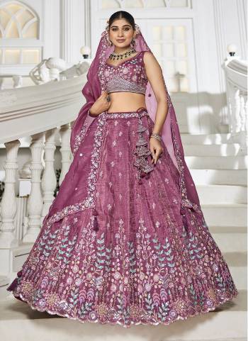 Attrective Looking This Party Wear Fine Color Fancy Heavy Designer Choli And Lahenga Fabriced On Tissue And Dupatta Tissue In Fabricated Beautified With Attrective Designer Heavy Sequance,Multy Thread Embroidery Work. Buy Now.