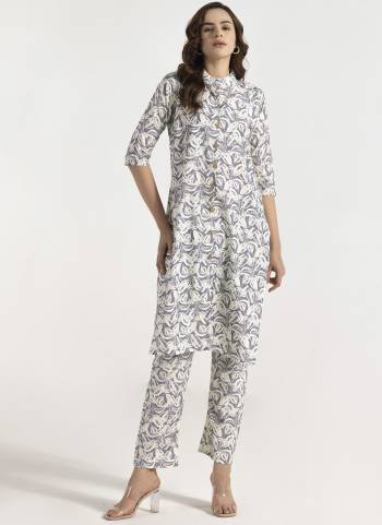 Attrective These Beautiful Looking Readymade Co Ord Top With Bottom.These Top And Bottom Fabricated On Rayon.Its Beautified With Designer Printed.