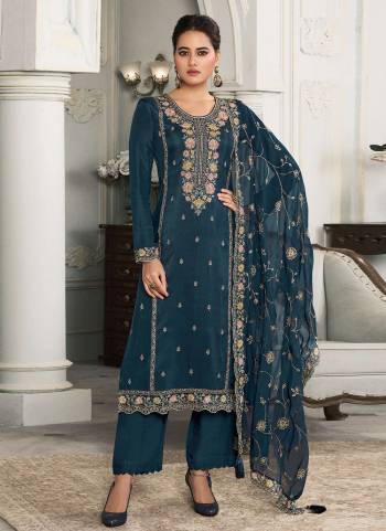 Looking These Party Wear Salwar Suit in Fine Colored Pair With Dupatta.These Top Are Munga Silk And Dupatta Are Chiffon And Pair With Santoon Bottom.Its Beautified With Designer Embroidery Work.