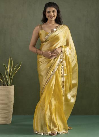 Attractive These Party Wear Ready To Wear Saree in Fine Colored Pair With Blouse.These Saree and Blouse Are Fabricated On Chiffon.Its Beautified With Solid With Llace Border Designer.