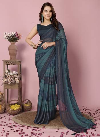 Attractive These Party Wear Ready To Wear Saree in Fine Colored.These Saree Are Rangoli Silk And Blouse is Art Silk Fabricated.Its Beautified With Wevon Designer With  Printed.