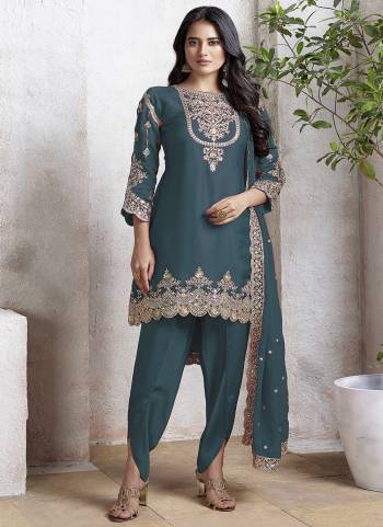 Looking These Designer Patiyala Suit in Fine Colored Pair With Bottom And Dupatta.These Top Are Faux Georgette And Dupatta Are Fabricated On Faux Georgette Pair With Santoon Bottom.Its Beautified With Santoon Inner.Its Beautified With Designer Embroidery Work.