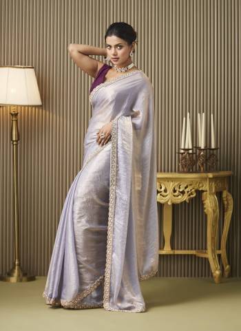 Garb These Fancy Party Wear Saree in Fine Colored.These Saree Are Satin And Blouse is Fabricated On Art Silk Pair.Its Beautified With Fancy Lace Work Disigner Saree.