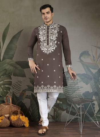 Looking These Party Wear Readymade Kurta Pair in Fine Colored.These Kurta Are Rayon Fabricated on Pair.Its Beautified With Designer Thread,Sequance Embroidery Work.