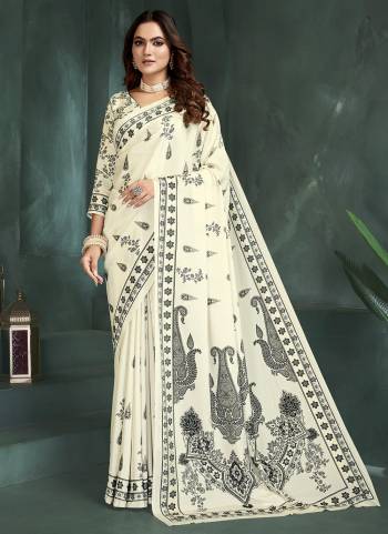  Looking These Party Wear Saree in Fine Colored.These Saree And Blouse is Fabricated On Crepe Silk.Its Beautified With Designer Position Digital Foil Printed.