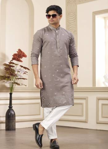Looking These Party Wear Mans Wear Kutra Payjama wearing this fashionable. Tailored Kurta Are Art Silk And Payjama Art Silk finest Fabriced With Designer Embroidery Work and fashioned with a banded collar for a dash of style.
