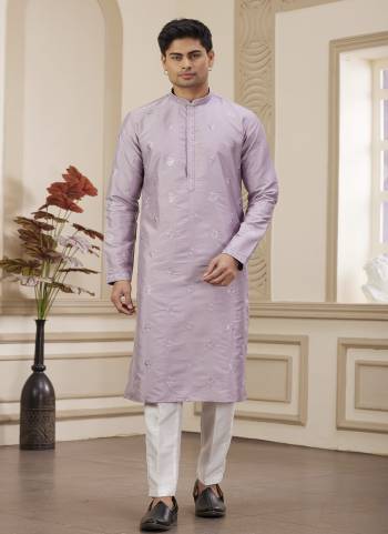 Looking These Party Wear Mans Wear Kutra Payjama wearing this fashionable. Tailored Kurta Are Art Silk And Payjama Art Silk finest Fabriced With Designer Embroidery Work and fashioned with a banded collar for a dash of style.
