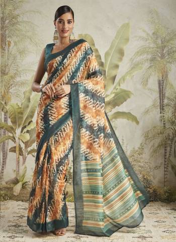 Attractive These Party Wear Ready To Wear Saree in Fine Colored.These Saree Are Chanderi Cotton And Blouse is Chanderi Cotton Fabricated.Its Beautified With Designer Digital Printed.