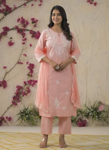Attractive These Designer Suit in Fine Colored Pair With Bottom And Dupatta.These Top Are Cotton And Bottom Are Fabricated On Cotton Pair With Nazneen Dupatta.Its Beautified With Designer Embroidery Work.