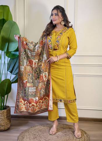 Garb These Suit in Fine Colored Pair With Bottom And Dupatta.These Top And Bottom Are Fabricated On BSY Viscose Pair With Art Silk Dupatta.Its Beautified With Designer Embroidery Work,Printed .