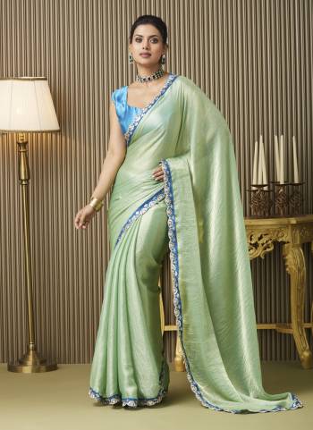 Attractive These Fancy Party Wear Saree in Fine Colored.These Saree Are Chiffon And Blouse is Fabricated On Art Silk Pair.Its Beautified With Fancy Work Disigner Saree.