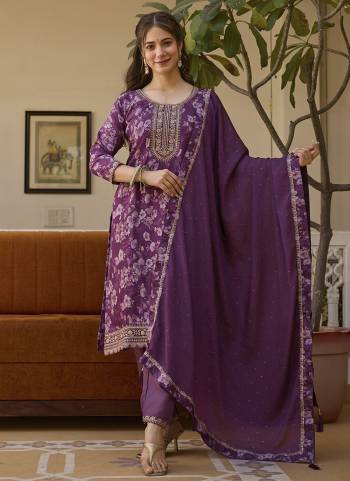 Attractive These Suit in Fine Colored Pair With Bottom And Dupatta.These Top And Bottom Are Fabricated On Chinon Pair With Chinon Dupatta.Its Beautified With Printed,Designer Embroidery Work.