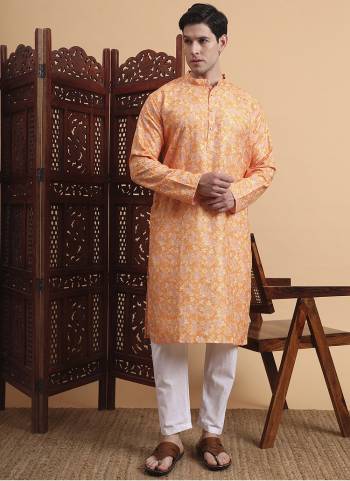 For A festive And Party Wear,Looking These Readymade Kurta With Payjama in Fine Colored.These Kurta is Fabricated On Rayon And Art Silk Payjama With Designer Printed With Chikankari Embroidery Work.Buy Now.