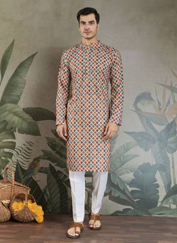 For A festive And Party Wear,Looking These Readymade Kurta With Payjama in Fine Colored.These Kurta is Fabricated On Cotton And Art Silk Payjama With Designer Printed With Chikankari Embroidery Work.Buy Now.