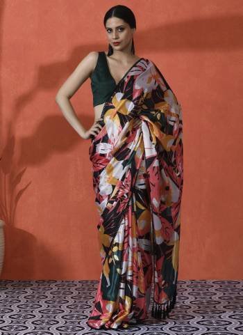 Garb These Party Wear Saree in Fine Colored.These Saree is Fabricated On Chinon Pair With Chinon Blouse.Its Beautified Designer Digital Printed.