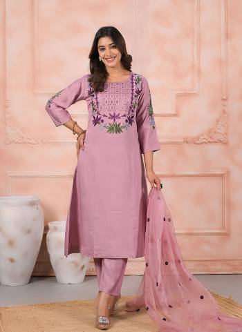 Attractive These Designer Suit in Fine Colored Pair With Bottom And Dupatta.These Top Are Chanderi And Bottom Are Fabricated On Chanderi Pair With Organza Dupatta.Its Beautified With Designer Embroidery Work.