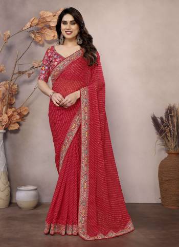 Attractive These Fastival Saree in Fine Colored.These Saree Are Georgette And Blouse is Art Silk Fabricated.Its Beautified With Printed Designer With Embroidery Work Lace Border,Blouse.