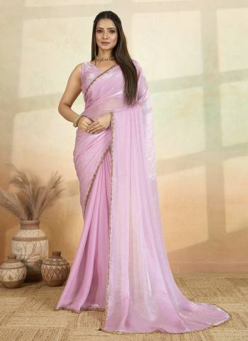 Attrective These Party Wear Saree in Fine Colored.These Saree Are Frendy Satin And Blouse is Frendy Satin Fabricated.Its Beautified With Designer Beads Embroidery Work Lace Border.