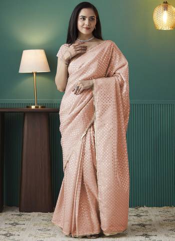 Attractive These Party Wear Ready To Wear Saree in Fine Colored.These Saree Are Organza And Blouse is Organza Fabricated.Its Beautified With Designer Foil Printed With Lace Border.