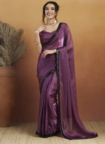 Attractive These Party Wear Ready To Wear Saree in Fine Colored.These Saree Are Velvet And Blouse is Velvet Fabricated.Its Beautified With Solid Designer With Sequance Embroidery Work Lace Border.