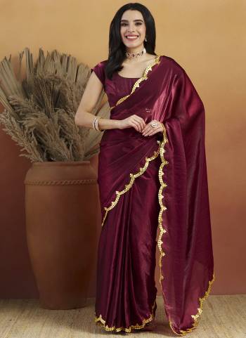 Attractive These Party Wear Ready To Wear Saree in Fine Colored.These Saree Are Satin And Blouse is Satin Fabricated.Its Beautified With Designer Embroidery Work Border.