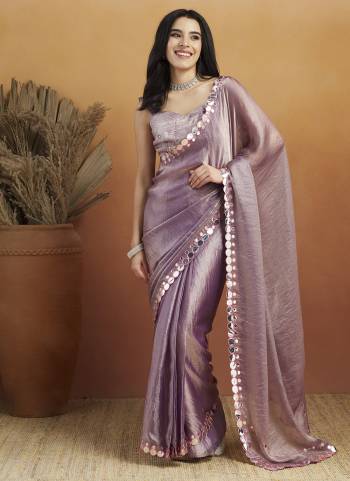 Garb These Party Wear Ready To Wear Saree in Fine Colored.These Saree Are Satin And Blouse is Satin Fabricated.Its Beautified With Designer Embroidery Work Border.