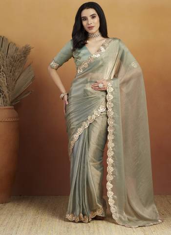 Garb These Party Wear Ready To Wear Saree in Fine Colored.These Saree Are Satin And Blouse is Satin Fabricated.Its Beautified With Designer Embroidery Work Border.