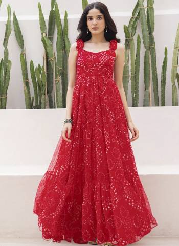 Attrective Looking These Beautiful Readymade Long Gown.These Gown Are Faux Georgette Fabricated.Its Beautified With Designer Digital Printed.