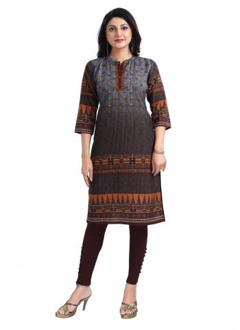 Attrective These Party Wear Readymade Kurti in Fine Colored.These Kurti Are Fabricated On Cotton Slub.Its Beautified With Designer Digital Printed.