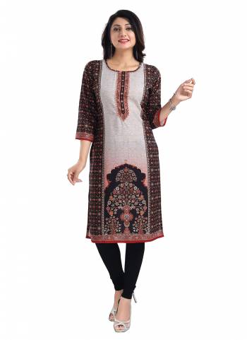 Attrective These Party Wear Readymade Kurti in Fine Colored.These Kurti Are Fabricated On Cotton Slub.Its Beautified With Designer Digital Printed.