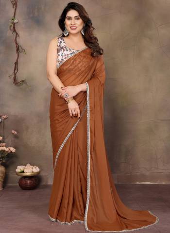 Garb These Party Wear Saree in Fine Colored.These Saree Are Georgette And Blouse is Fabricated On Banglori Pair.Its Beautified With Solid With Digital Printed Blouse Designer.