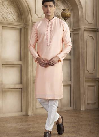 Looking These Party Wear Mans Wear Kutra Payjama wearing this fashionable. These Kurta Are Art Silk And Payjama Art Silk finest Fabriced With Designer Mirror Embroidery Work.