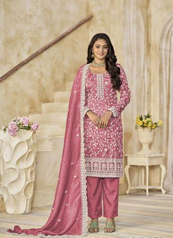 Looking These Beautiful Party Wear Fine Color Salwar Suits.These Top Are Orange Crush And Dupatta Are Orange Crush And Bottom Santoon Fabricated.Its Beautified With Designer Embroidery Work.
