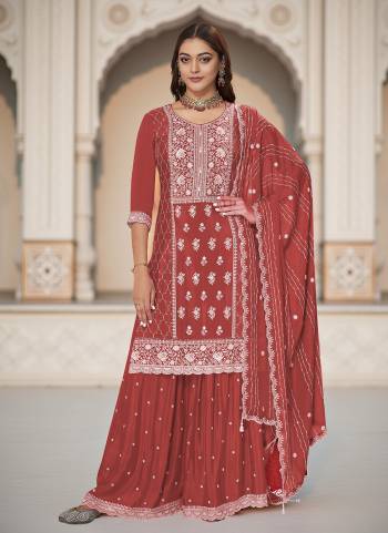 Attractive These Designer Plazzo Suit in Fine Colored Pair With Bottom And Dupatta.These Top Are Chinon And Bottom Are Fabricated On Chinon Pair With Chinon Dupatta.Its Beautified With Designer Sequance Embroidery Work.