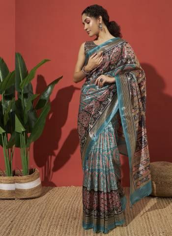 Attrective These Party Wear Saree in Fine Colored.These Saree And Blouse is Fabricated On Tissue.Its Beautified With Designer Digital Printed.