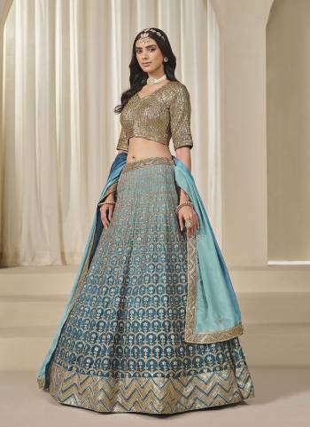 For A Designer Look,Grab These Lehenga Choli in Fine Colored.These Lehenga And Blouse Are Fabricated On Chinon Silk Pair With Chinon Silk Dupatta.Its Beautified With Designer Sequance Embroidery Work.
